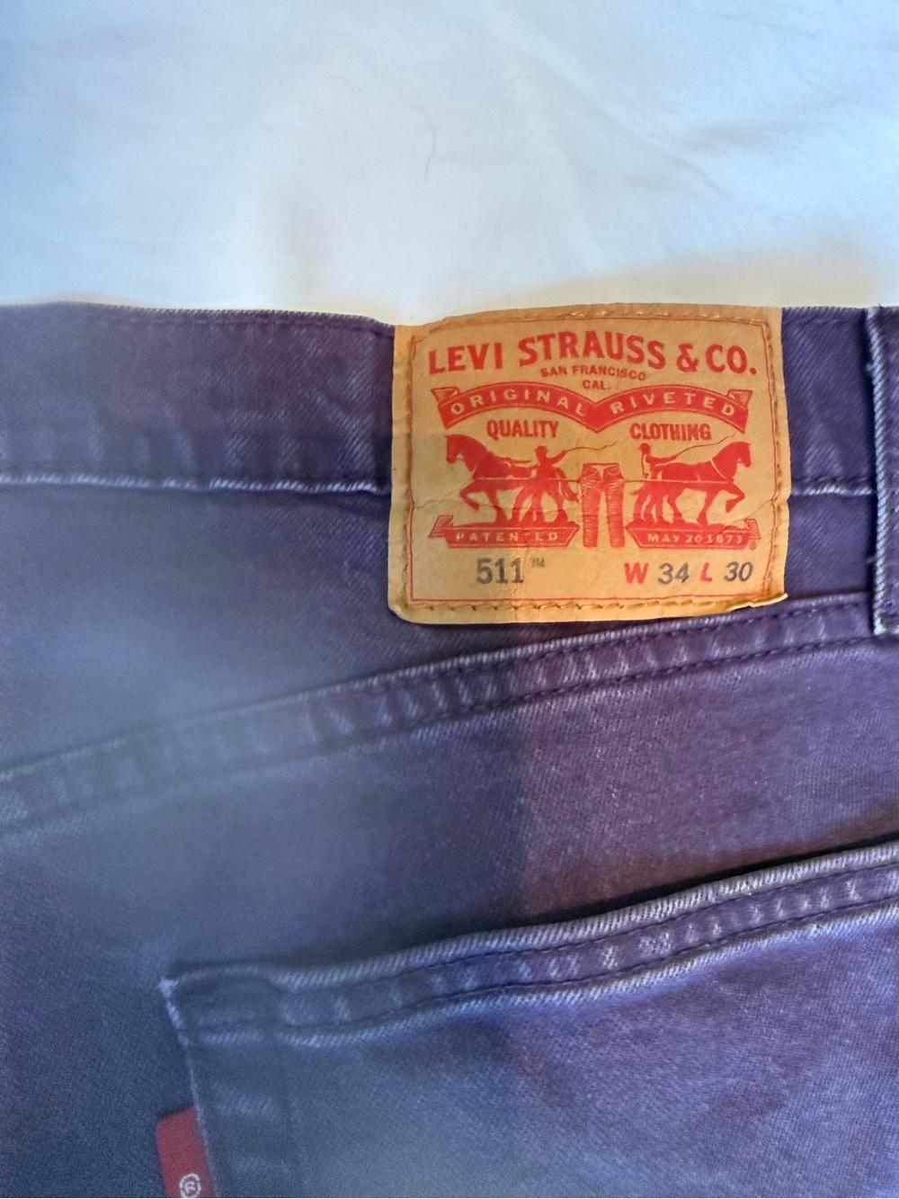 Levi's 511 Slim Men's Jeans - Purple